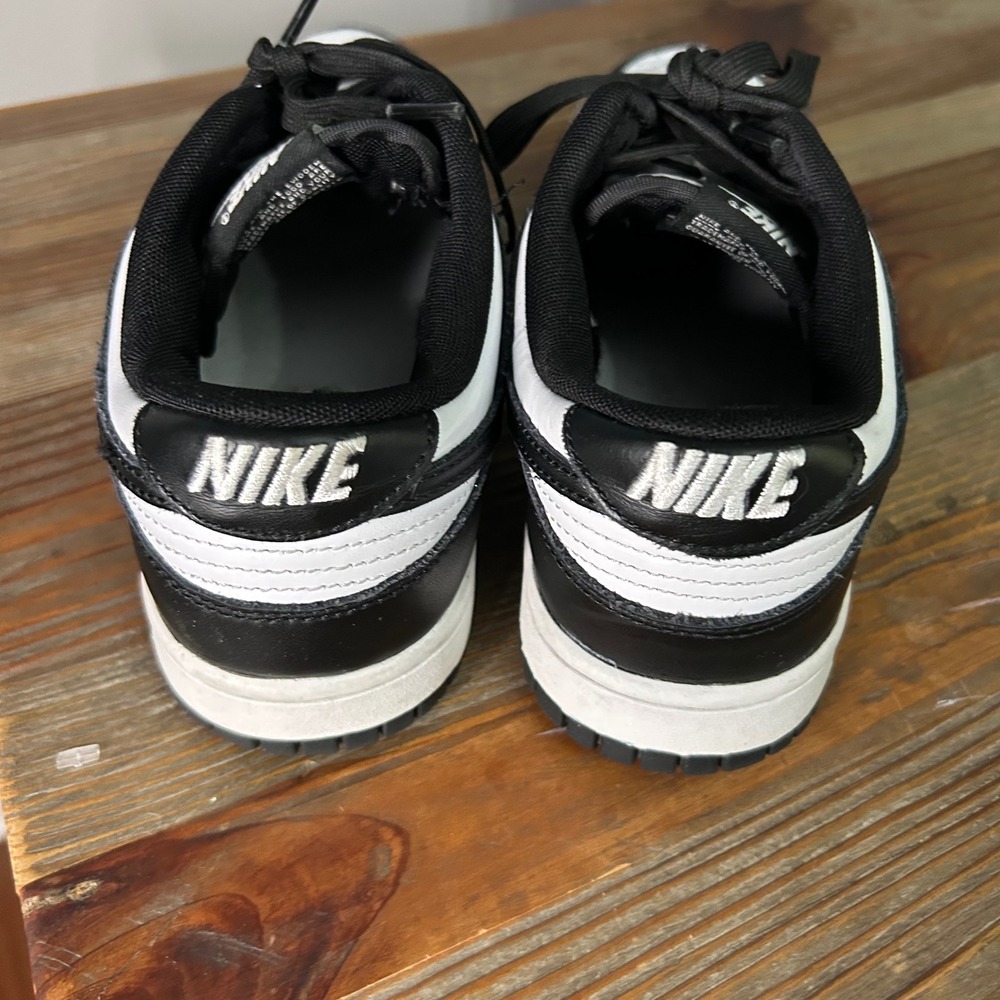 Nike Dunk Low Panda White Black Mens Sneakers DD1391-100 Size 8 - Picture 4 of 10
